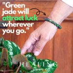 Green Jade Bracelet for Men Women Entrepreneur Business Luck, MONEY ATTRACTION Chakra Bracelets for Women, Bead Bracelets for Women, Maximum Money Wealth Abundance Bracelet, Prosperity Good Luck Feng Shui, Jade Bracelet Goals Manifestation Chakra Bracelet - Image 4